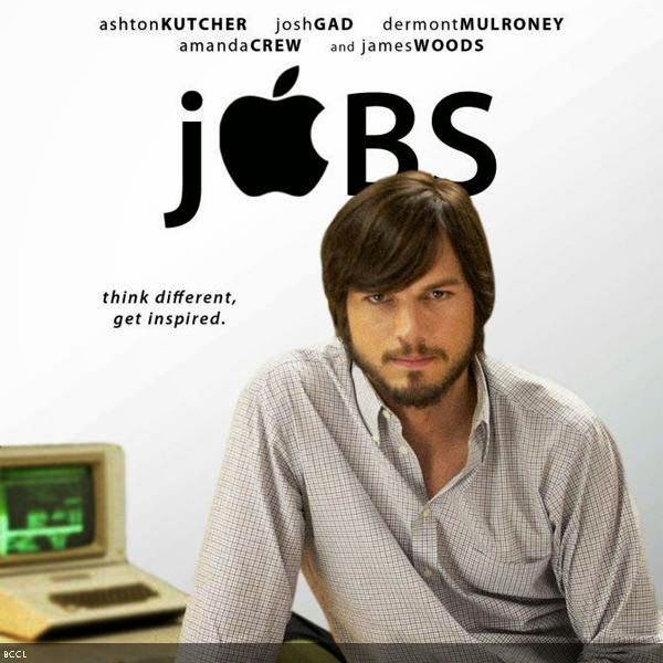 Jobs is a 2013 American biographical drama film based on the life of Steve Jobs. Steve Jobs is portrayed by Ashton Kutcher.